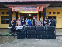 Polres Tanjabtim Gagalkan Penyelundupan 12 Box Baby Lobster, Tiga Tersangka di Amankan