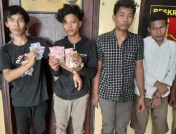 4 Orang Pelaku Curanmor Di Tangkap Polsek Tanjung Morawa