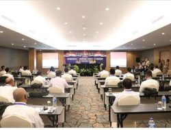 Karo Sdm Poldasu Hadiri Pembukaan Riset Aksi Peningkatan Kemampuan Linguistik Porensit Bagi Penyidik Polri