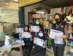 Srikandi Squad 01 Tim 03 Polres Merangin Berikan Himbauan Prokes Dengan Menerap 6M