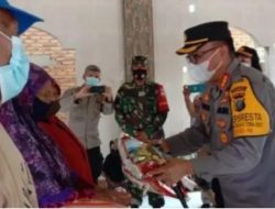 Kapolres Deliserdang Memberi Bantuan Pembangunan musholla Miftahul U’lum
