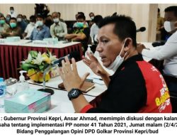 Bentuk Tim Ekonomi Khusus, Ansar Ahmad Akan Perjuangkan Keluhan Pengusaha Kepri ke Pusat
