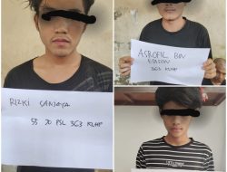 Tim Opsnal Sat Reskrim Merangin Berhasil Mengaman kan 3 Pemuda Pembobol Puskesmas