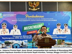 Ansar Ahmad Tak Ingin Ada Ketimpangan Pembangunan Antar Daerah