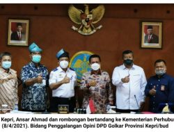 Dorong Optimalisasi dan Revitalisasi Pelabuhan di Kepri, Ansar Ahmad Minta Bantu ke Kemenhub
