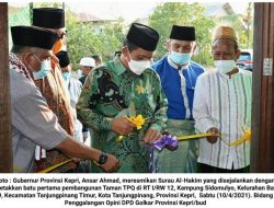 Ansar Ahmad Resmikan Surau Al-Hakim Kampung Sidomulyo