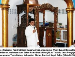 Gubernur Kepri Ansar Bilang Bangun Ekonomi Dimulai dari Penekanan Penyebaran Covid-19 