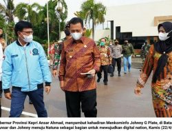 Ke Natuna Bersama Menkominfo, Ansar Ahmad Dukung Digital Nation