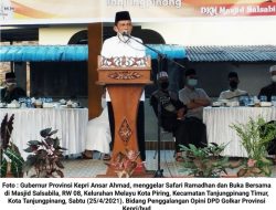 Ansar Ahmad Harap Doa dan Dukungan Masyarakat untuk Pimpin Kepri Lebih Baik