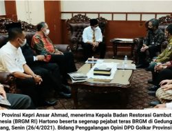 Ansar Ahmad Dukung Penuh BRGM Restorasi Mangrove di Kepri