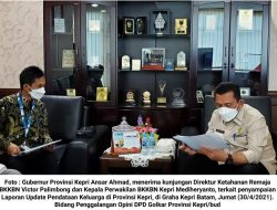 Ansar Ahmad Minta Bupati dan Walikota Bantu BKKBN Mendata Keluarga
