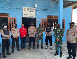 Perayaan Paskah Jumat Agung Umat Kristiani. Kapolsek Panipahan Beserta Personil Laksanakan Patroli Dan Pengamanan Digereja.
