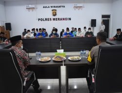 Dalam Rangka Mendekatkan Diri, Polres Merangin Silahturahmi dengan Kepala Kua Kecamatan dan Penyuluh Mubaliq