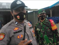 Senegritas TNI-Polri Himbau Warga Untuk Selalu Memakai Masker Dan Pola Hidup Sehat