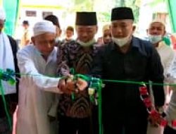 Resmikan Masjid Al-Hikmah Kelurahan Banjar XII , afrizal Sintong menaruh harapan agar masyarakat melaksanakan ibadah , tarawih , dan tadarus dimesjid.