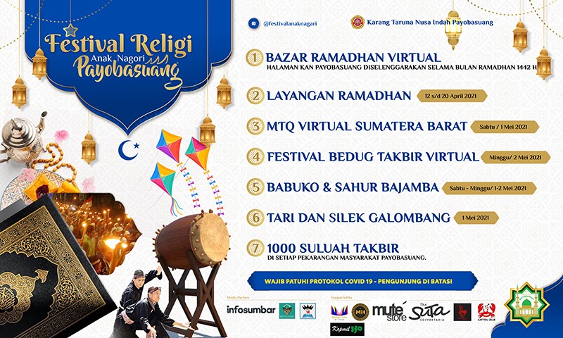 Semarakkan Festival Anak Nagari Payobasuang selama Ramadhan 1442H