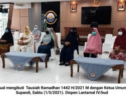 Secara Virtual PIPAL Lantamal IV Laksanakan Tausiah Ramadhan