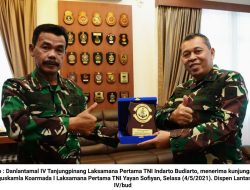 Danlantamal IV Terima Kunjungan Danguskamla Koarmada I