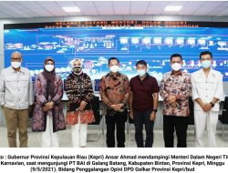 Kunker di Galang Batang, Mendagri Minta PT BAI Serap Produk Lokal