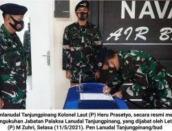 Letkol Laut M Zuhri Resmi Jabat Palaksa Lanudal Tanjungpinang