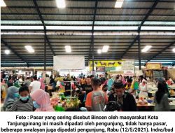 Jelang Lebaran, Pasar Bincen Mulai Dipadati Pembeli