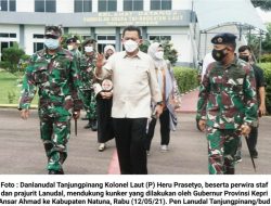 Menuju Natuna, Ansar Ahmad Gunakan Pesawat Cassa TNI-AL