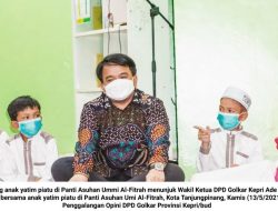 DPD Golkar Kepri Berlebaran bersama Anak Yatim Piatu