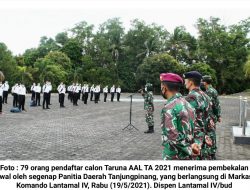 Pendaftar Calon Taruna AAL Terima Pembekalan dari Panitia Daerah Tanjungpinang
