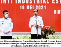 Tinjau Vaksinasi di Bintan, Presiden: Semoga Dapat Segera Tercapai Kekebalan Komunal