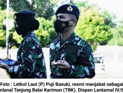 Mantan Pabanlat Sops Koarmada I Jabat Danlanal TBK