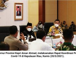 Target Presiden 2 Minggu Angka Covid-19 di Kepri Menurun, Ansar Ahmad : Siap Penuhi Target Presiden