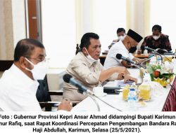 Terkait Pengembangan Bandara RHA Karimun, Ansar Ahmad Perintahkan Jajarannya Percepat Izin