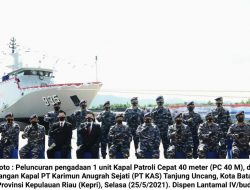 Danlantamal IV Hadiri Launching Kapal PC 40 M