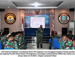 Sopsal Mabesal Gelar Bimtek Pembinaan Bagi Segenap Perwira Korps Pelaut
