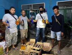 Tim Opsnal Polres Merangin Aman kan Penjual Miras Di Desa Suko Rejo   