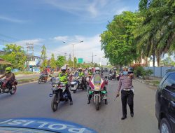 Siaga Peringatan May Day dan Libur Panjang, Polresta Deli Serdang Adakan Patroli Skala Besar