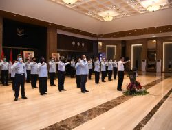 Pimpin Apel Pagi Pasca Libur Lebaran, Menkumham Tekankan Peningkatan Kinerja dan Kedisiplinan Menerapkan Protokol Kesehatan di Lingkungan Kerja