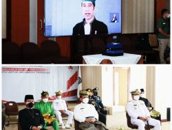 Wadanlantamal IV Hadiri Peringatan Hari Lahir Pancasila Secara Virtual