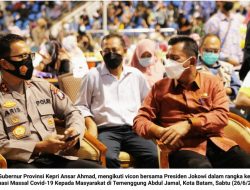 Kepri Dukung Satu Juta Vaksin Sehari, Ansar Ahmad Yakin Target 70 % Akhir Juli Tercapai