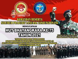 Danlanudal Tanjungpinang Sampaikan Selamat Hari Bhayangkara Ke-75 Tahun 2021