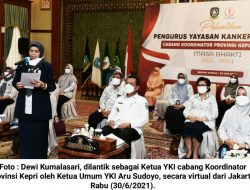 Dilantik Secara Virtual, Dewi Kumalasari Pimpin YKI Kepri