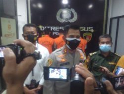Ditreskrimsus Polda Jambi Dan Polres Muaro Jambi Kembali Ringkus 3 Pelaku Illegal Loging