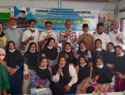 H.Nurkhalis Dt.Bijo Dirajo Membuka Secara Resmi Pelatihan Memasak Kue dan Roti di Kelurahan Tanjuang Gadang Sungai Pinago