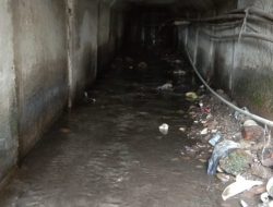 Di duga penyumbatan gorong gorong yang di lakukan oknum perangkat desa tuo sungai  kecamatan lembah Masurai