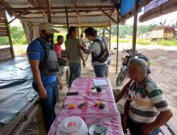 Kapolsek Sungai Gelam IPDA. Candra Laksanakan Operasi Premanisme