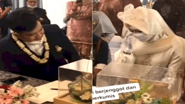 Ingin Cium Calon Istri, Pria Ini Kaget Pas Masker Dibuka Kok Berjenggot, Ternyata…