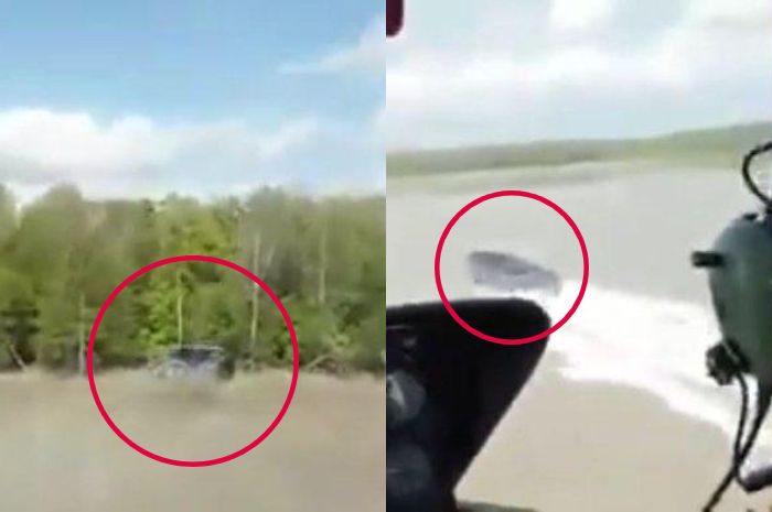Saat Dikejar Heli Polisi, "Kapal Hantu" Buang Benda Misterisu ke Laut