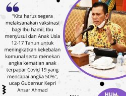 Awal Juli, Vaksinasi untuk Ibu Hamil dan Remaja Usia (12-17 Tahun) di Kepri Dilaksanakan 