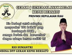 Keluarga Miskin Ini Terharu Dapat Bantuan dari Geram Kepri Bersatu