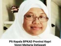 Venni : Pemprov Kepri Telah Realisasikan Pembayaran Innakesda Sebesar Rp7,926 Miliar